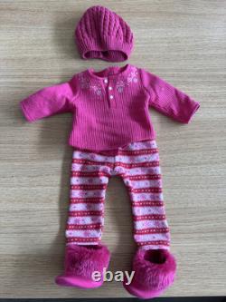 American Girl Doll Caroline Abbott in Meet Outfit Retired blue eyes withextra