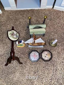 American Girl Doll Carolines Parlor Retired Includes All Accessories