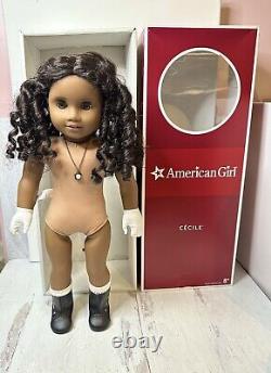 American Girl Doll Cecile Rey WithHer Meet Accessories & Original Box. Retired