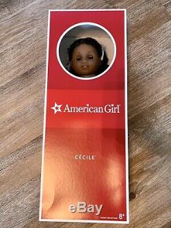 American Girl Doll Cecile With Box Retired