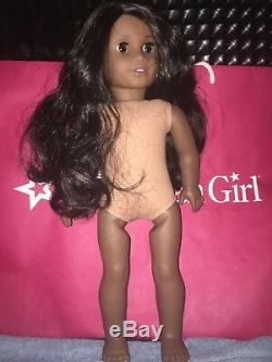 American Girl Doll Chrissa Gwen Sonali With Outfits And Books Girl of the Year