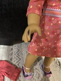 American Girl Doll Chrissa Mexwell with book And 2 Extra Outfits 2009