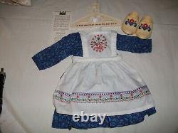 American Girl Doll Clothing Kirsten's Baking Outfit- Complete -nib-exc