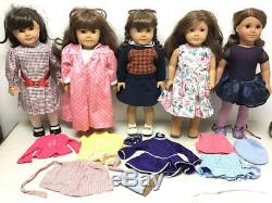 American Girl Doll & Clothing Lot 5 Dolls