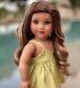 American Girl Doll Custom CYO Medium Tan Skin, Green Eyes, Brunette, Valentina