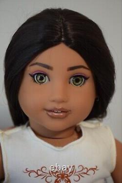 American Girl Doll Custom OOAK, Hazel Eyes, Luciana Doll-Stefania