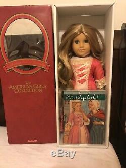 American Girl Doll Elizabeth With Meet Outfit/accessories, Book + Box Retired