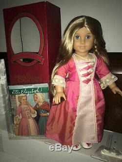 American Girl Doll Elizabeth With Meet Outfit/accessories, Book + Box Retired