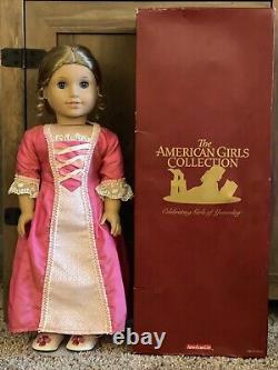 American Girl Doll Elizabeth, earrings, marked American Girl, archived2011