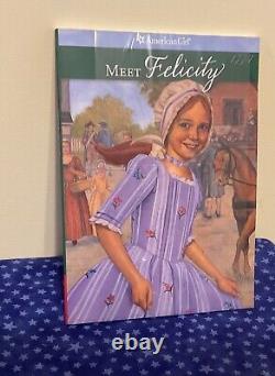 American Girl Doll Felicity, 2005 release by Mattel w Paperback book, NIB