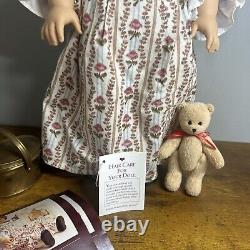 American Girl Doll Felicity Merriman Retired Meet dress Pleasant Company