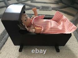 American Girl Doll Felicity POLLY BABY with Cradle, Mattress, Blanket -RETIRED