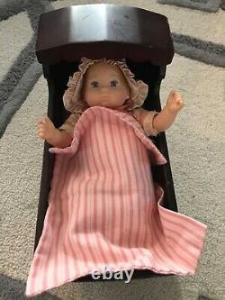 American Girl Doll Felicity POLLY BABY with Cradle, Mattress, Blanket -RETIRED