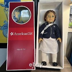 American Girl Doll Felicity Pleasant Company With Box In Amazing Condition