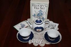 American Girl Doll Felicity RETIRED & RARE Williamsburg Tea Set For Child, NIB