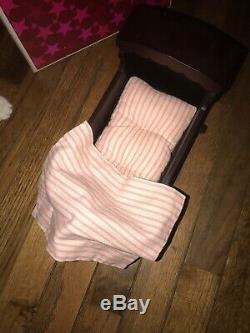 American Girl Doll Felicity's Baby Sister Polly, Mattress, Blanket & Cradle