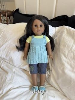 American Girl Doll GOTY 2009 Retired Sonali Doll With Outfit Good condition