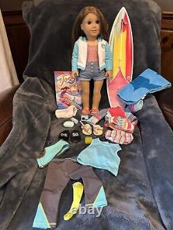 American Girl Doll Girl Of The Year 2020 Joss Kendrick, Surf + Cheer Sets