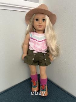 American Girl Doll Girl Of The Year Kira Bailey 2021 GOTY Meet Outfit Hat