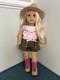 American Girl Doll Girl Of The Year Kira Bailey 2021 GOTY Meet Outfit Hat