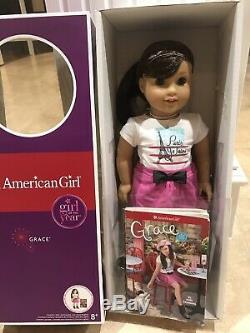 American Girl Doll Grace LikeNew W Box, Book, Full Meet, New Head