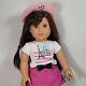 American Girl Doll Grace Thomas 2015 GOTY Pierced Ears, Meet Outfit, Accessories