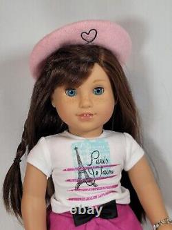 American Girl Doll Grace Thomas 2015 GOTY Pierced Ears, Meet Outfit, Accessories