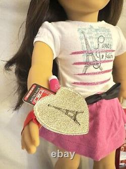 American Girl Doll, Grace Thomas With Paperback Book And Pajamas And Accessories