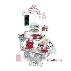American Girl Doll Grace's PASTRY CART Set + BAKERY TREATS Accessories FAST SHIP