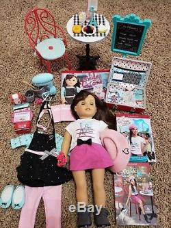 American Girl Doll Grace with Bistro, Baking, & Travel Accessories! RARE