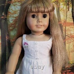 American Girl Doll Gwen Thompson Meet Dress Blonde Brown Eyes HTF Refurbed