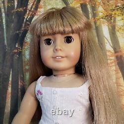 American Girl Doll Gwen Thompson Meet Dress Blonde Brown Eyes HTF Refurbed