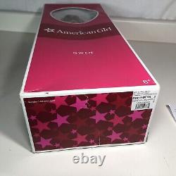 American Girl Doll Gwen Thompson Retired Excellent Condition With Box Clothes