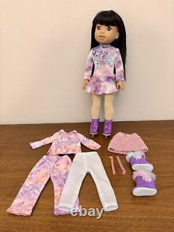American Girl Doll Gwynn Tan Retired 2022 EUC With Clothes And Shoes