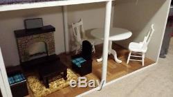American Girl Doll House Large Mansion for 18 Dolls OOAK Check it OUT