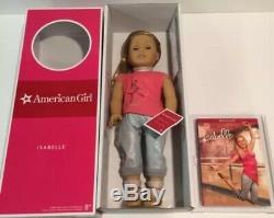 American Girl Doll ISABELLE 2014 Girl of Year NIB RETIRED with pk hair extension