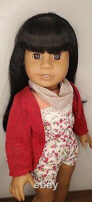 American Girl Doll JLY #11 black hair medium skin brown eyes RETIRED truly me