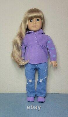 American Girl Doll JLY Truly Me #3 Blonde Hair Blue Eyes