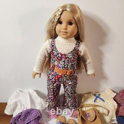 American Girl Doll Julie Albright 18 Lot with Accessories & All AGD Clothing