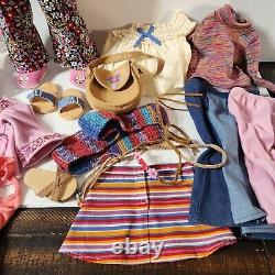 American Girl Doll Julie Albright 18 Lot with Accessories & All AGD Clothing