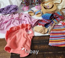 American Girl Doll Julie Albright 18 Lot with Accessories & All AGD Clothing