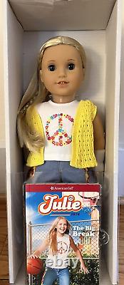 American Girl Doll Julie Albright 18 inch Doll Brand New FAST NIB Blonde