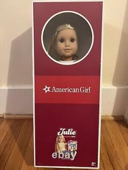 American Girl Doll Julie Albright 18 inch Doll Brand New In Box