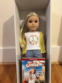 American Girl Doll Julie Albright 18 inch Doll Brand New In Box