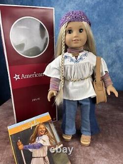 American Girl Doll Julie Albright With Meet Outfit & Box