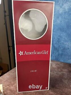 American Girl Doll Julie Albright With Meet Outfit & Box