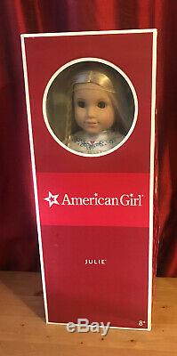 American Girl Doll Julie WithMeet Outfit First Edison + Book -New- in Box