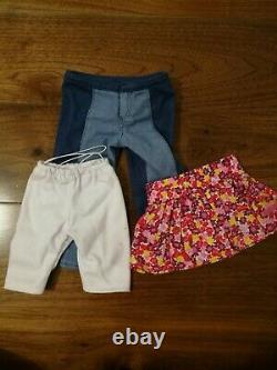 American Girl Doll Julie With Clothing And Accessory Lot