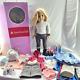 American Girl Doll Just Like You Blue Eyes Blonde Hair Accessories and Clothes