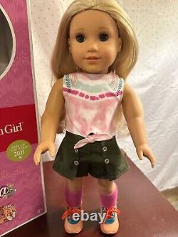 American Girl Doll KIRA 2021 GOTY Retired Great Condition Box & Outfit